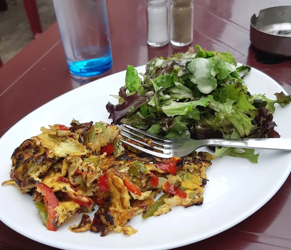 Omelette Salade Veggie